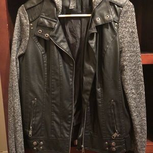 Leather jacket